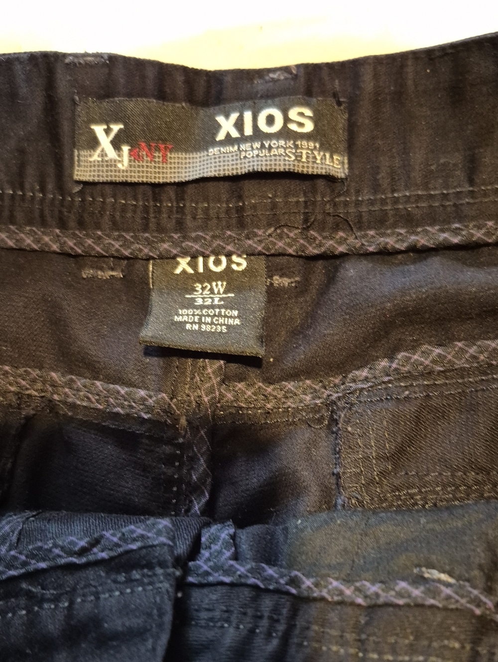 XIOS Black Denim Pants - XIOS Brand